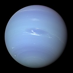 ボイジャー2号が撮影した海王星の画像